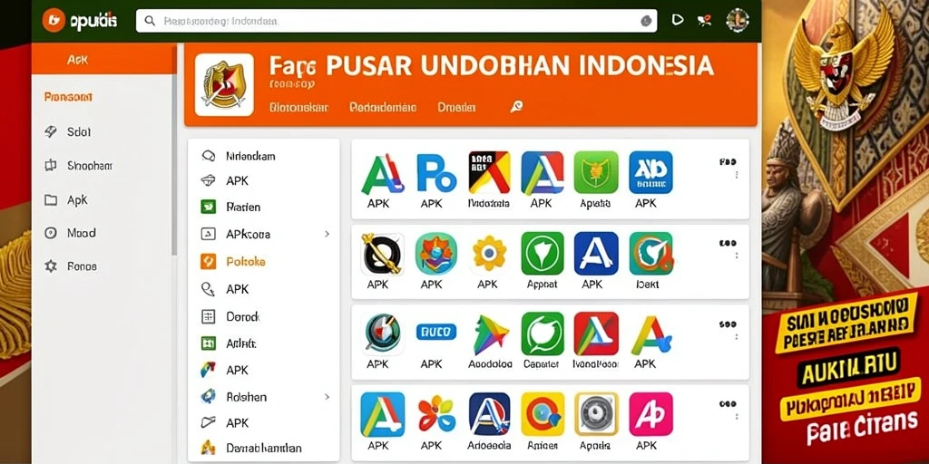 Antarmuka pengguna aplikasi yang mudah dipahami.
