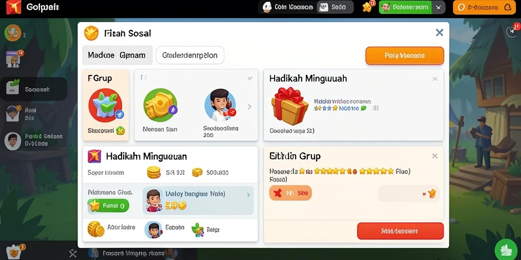 Berbagai karakter unik dengan kemampuan berbeda.