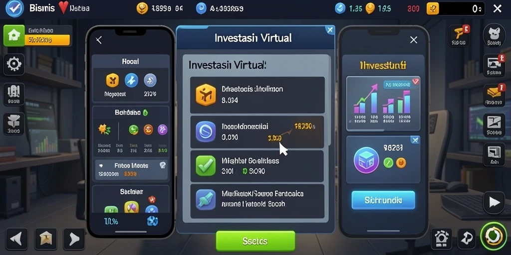 Screen shot 3 menampilkan berbagai misi yang harus diselesaikan.