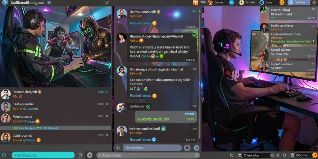 Screenshot saat bertarung dalam turnamen seru.